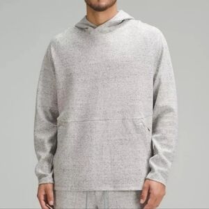 Lululemon At Ease Hoodie Heathered Melody Light Grey XL